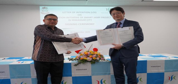 Wali Kota Munafri Teken LoI dengan Nihon SUIDO Perkuat Mitigasi Banjir