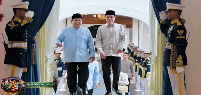 Prabowo halalbihalal Dengan Jokowi Di Istana