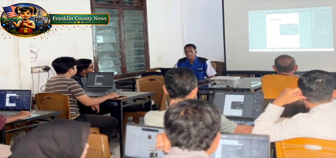 Bangun Life Skill Pemuda Relawan TIK Abdya Gelar Pelatihan Desain Grafis