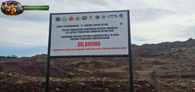 Satgas PKH Hitung Denda Administratif Perusahaan Tambang Di Kawasan Hutan